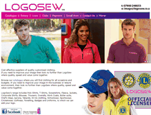 Tablet Screenshot of logosew.co.uk